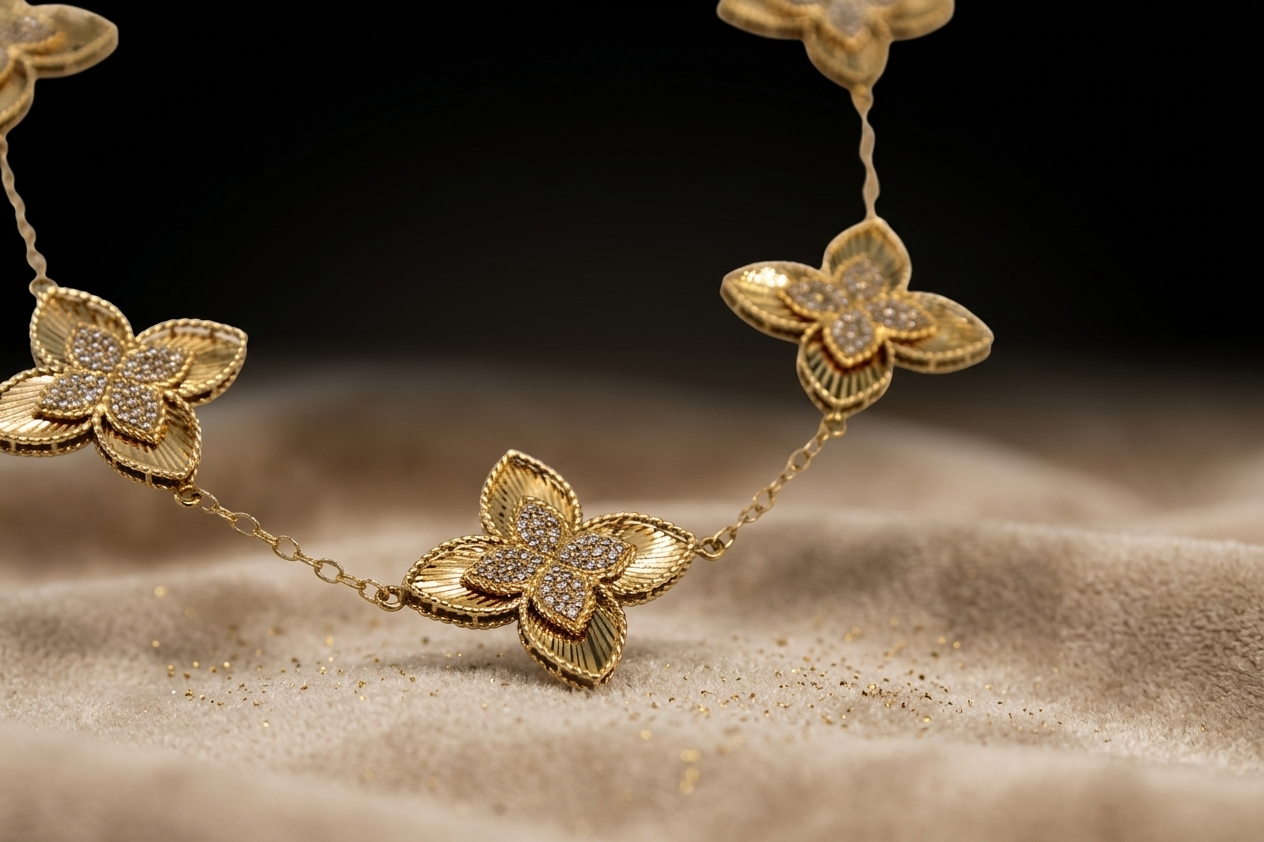 PRINCESS FLOWER NECKLASS - View 4