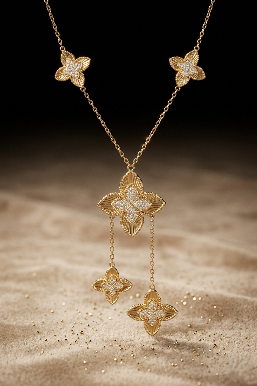 PRINCESS FLOWER NECKLASS