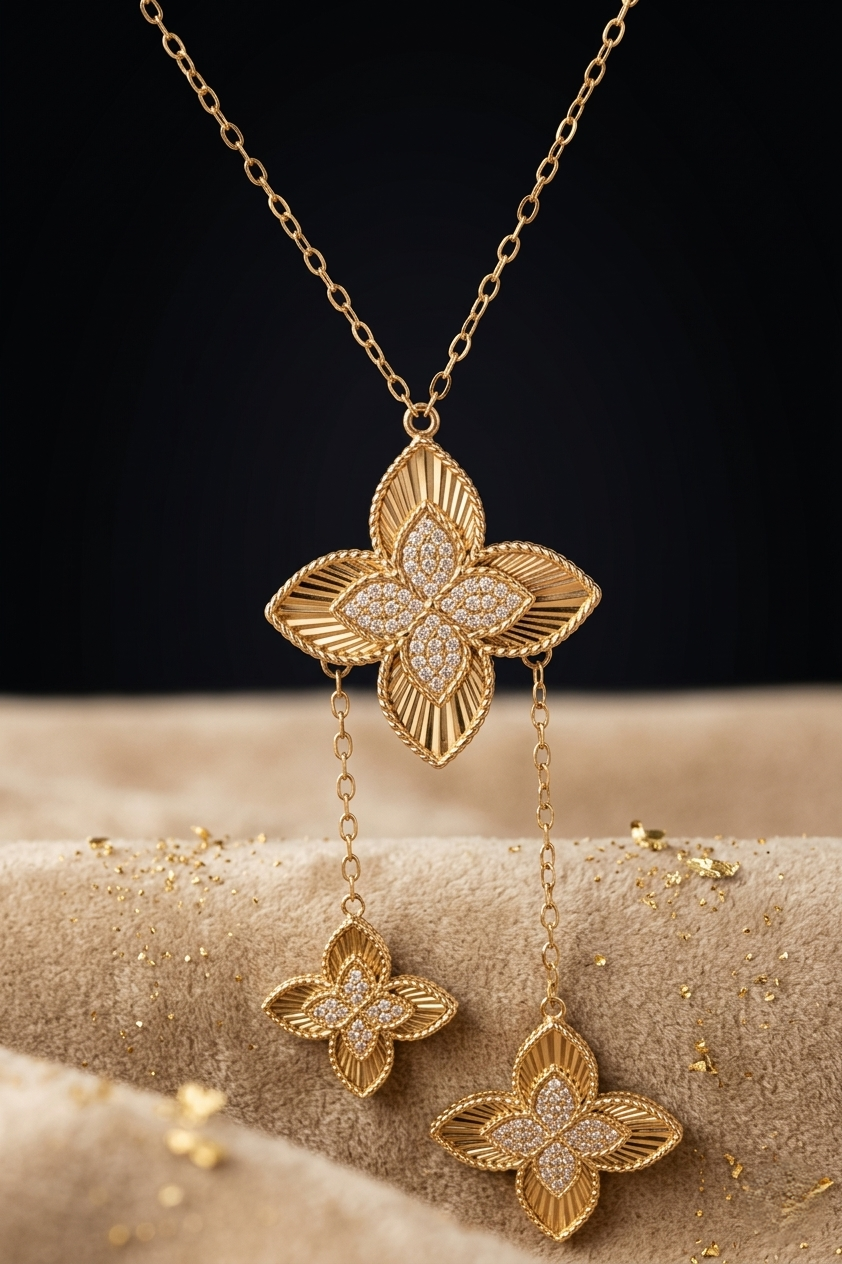 PRINCESS FLOWER NECKLASS - View 2