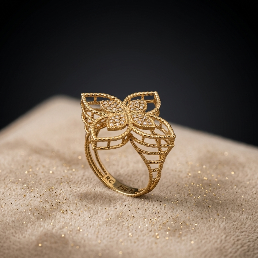 PRINCESS FLOWER RING - View 3