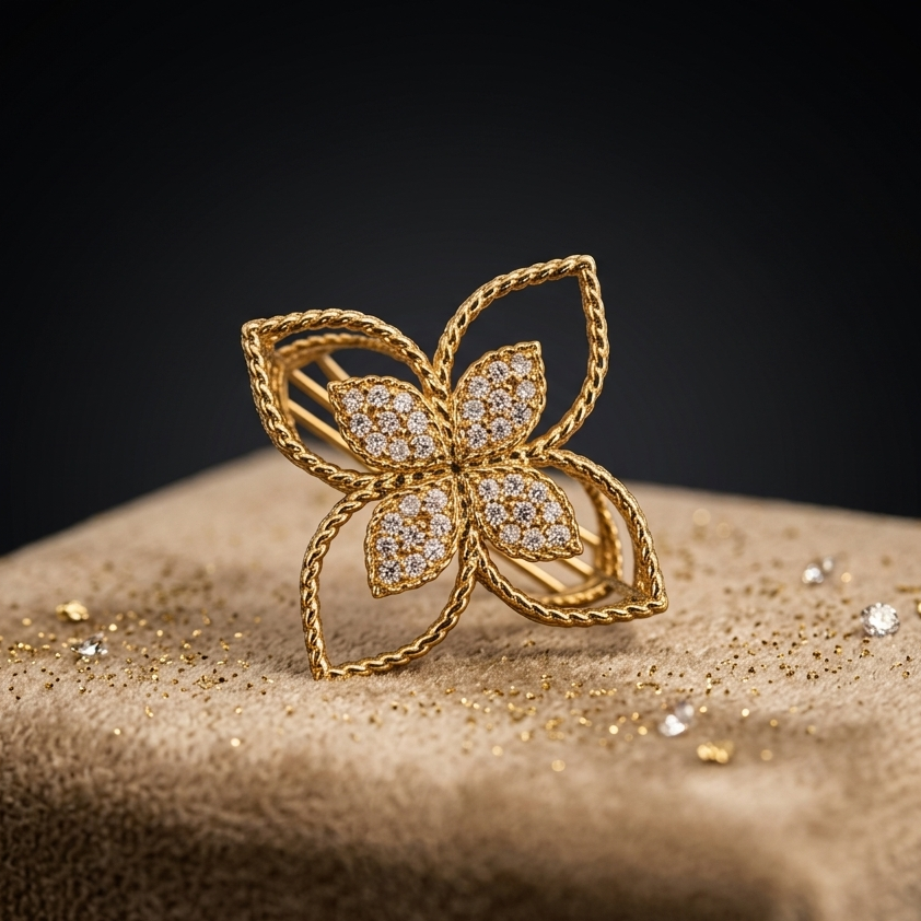 PRINCESS FLOWER RING - View 4