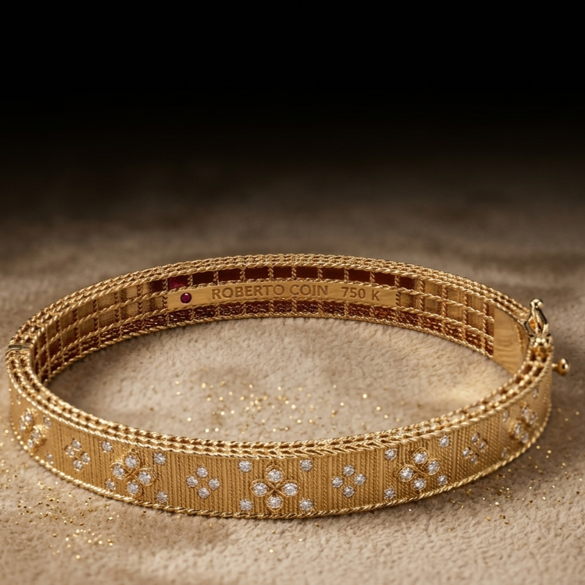 PRINCESS FLOWER BANGLE - View 2