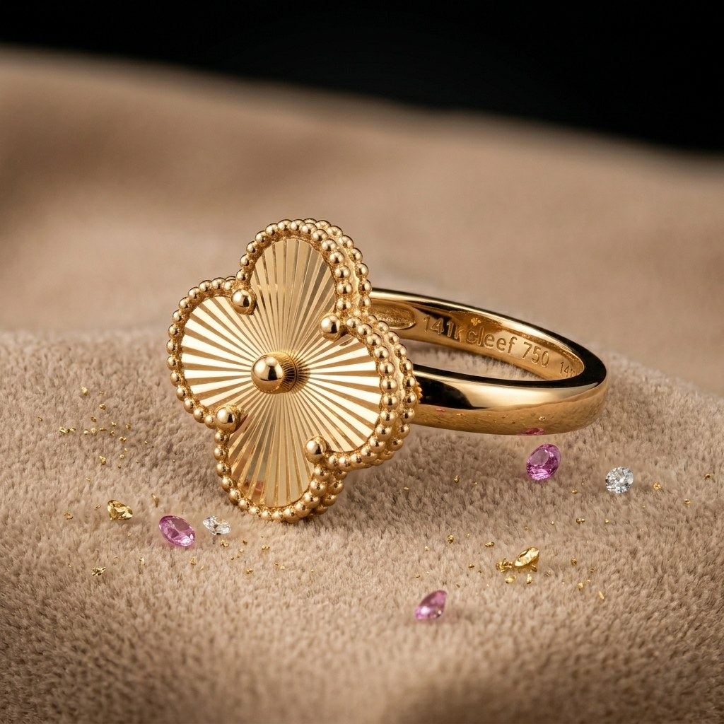 VINTAGE ALHAMBRA RING - View 2