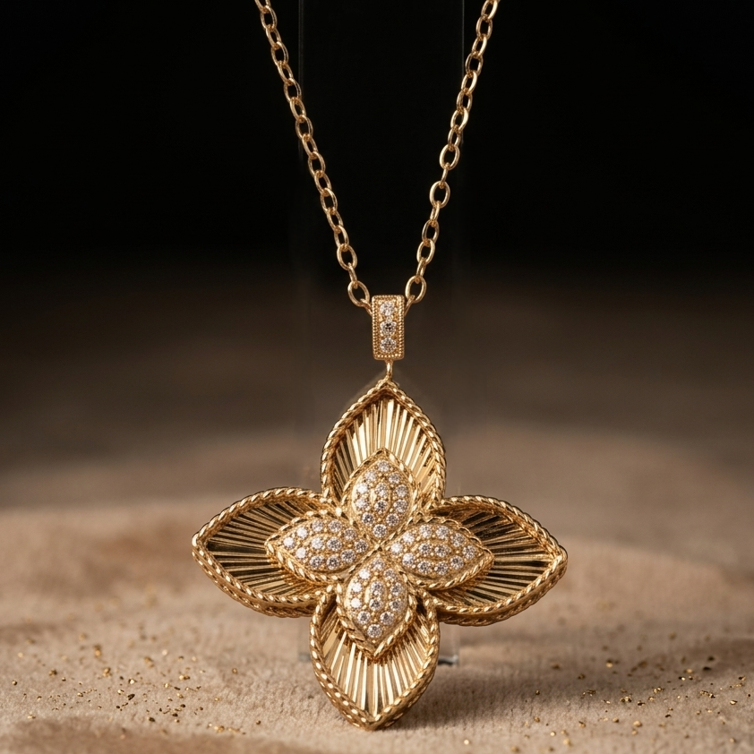 PRINCESS FLOWER NECKLASS