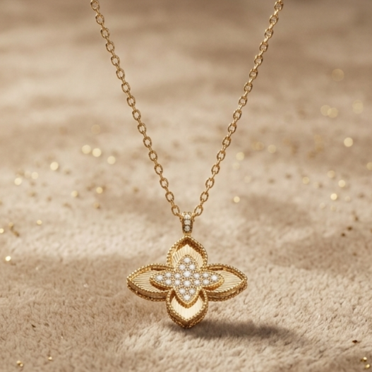 PRINCESS FLOWER NECKLASS - View 2