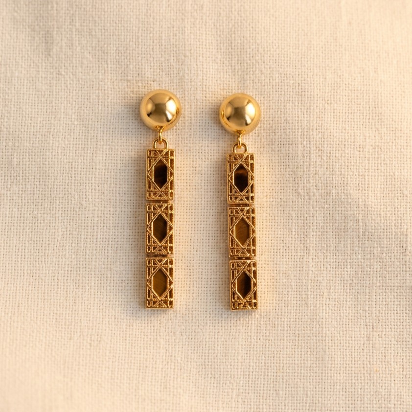 MY DIOR EARINGS - Alternate View