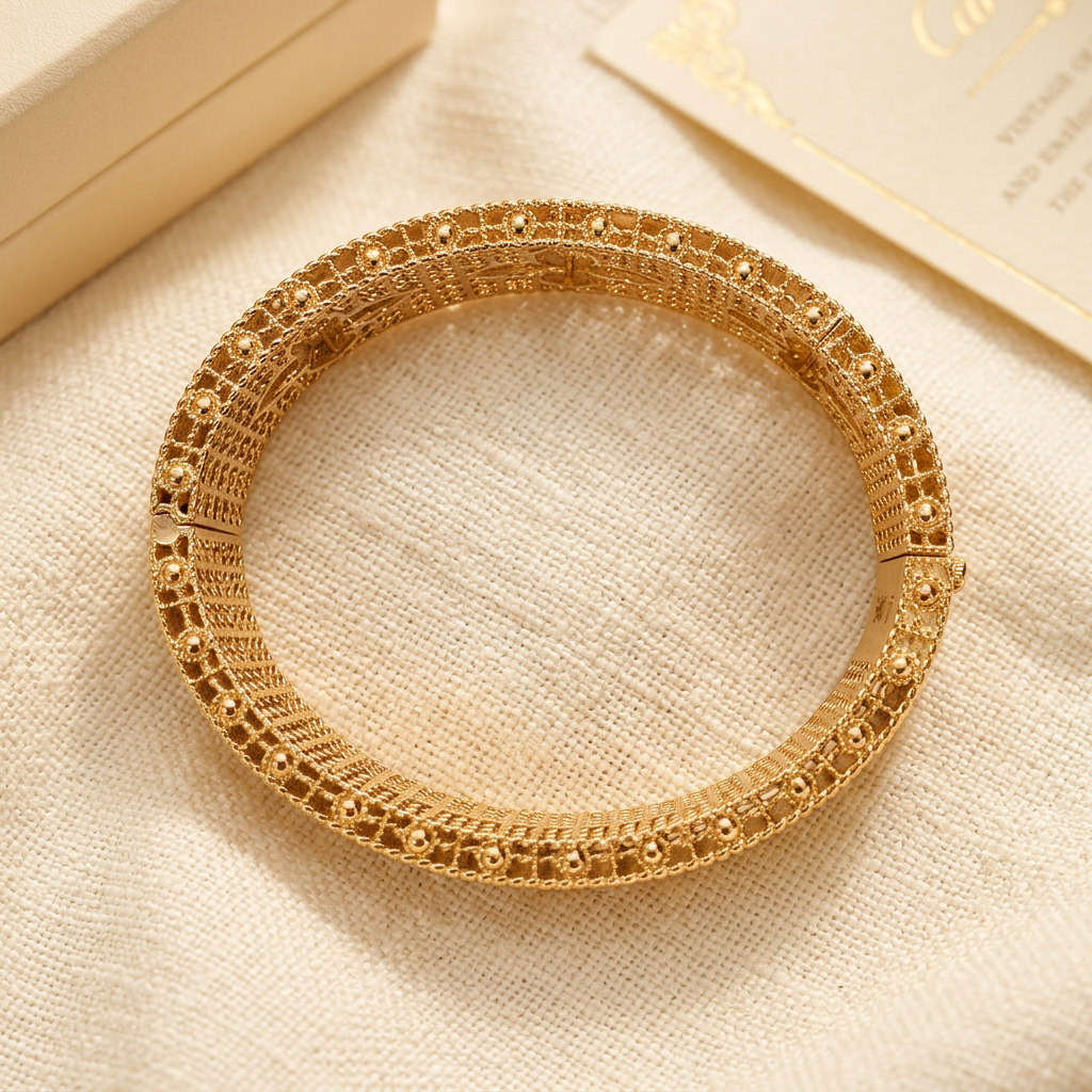 PRINCESS FLOWER BANGLE 2 - Alternate View